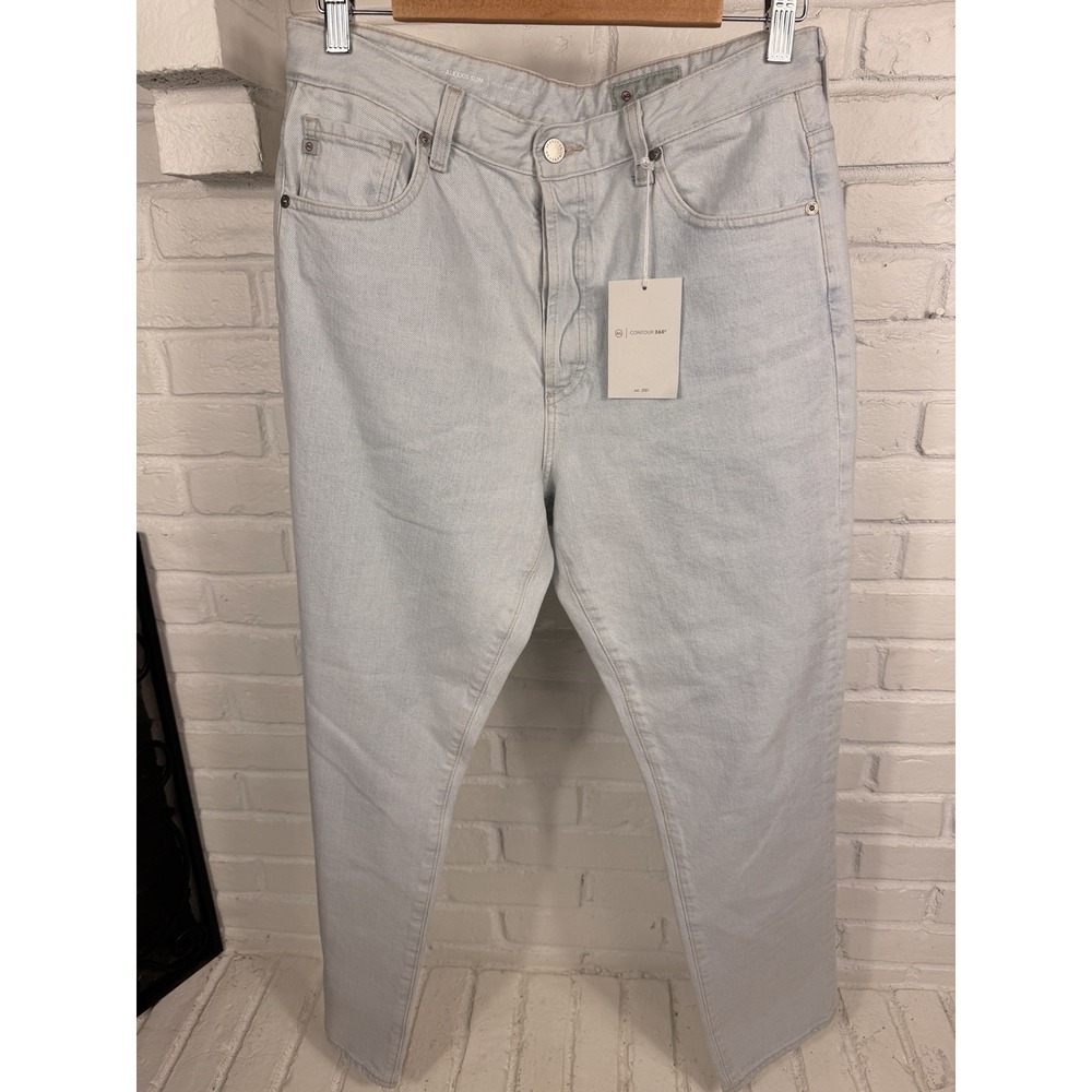 AG Adriano Goldschmied Alexxis Slim Jeans 30 High Rise Vintage Light Wash